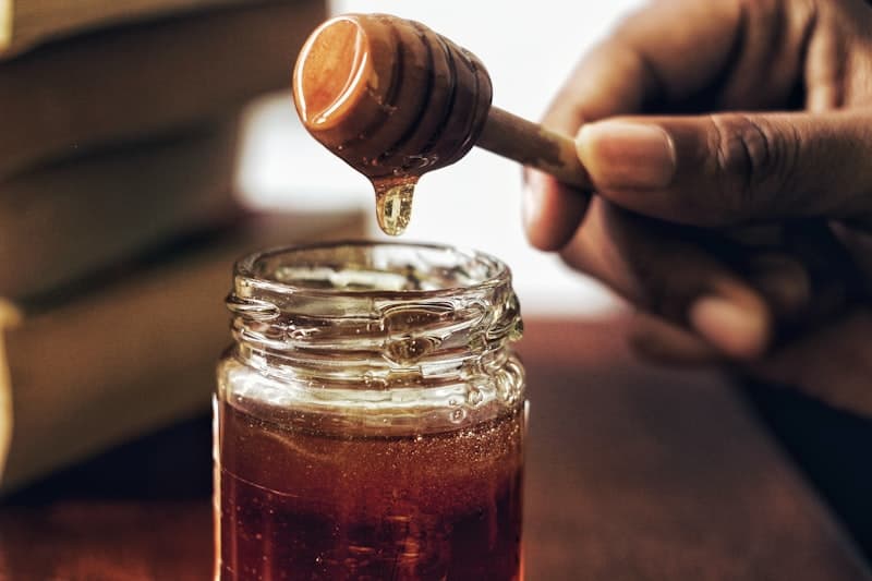 Mini Honey Jars with Custom Labels